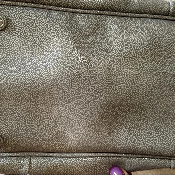 Judith Ripka Grey Satchel Bag - Picture 4 of 6